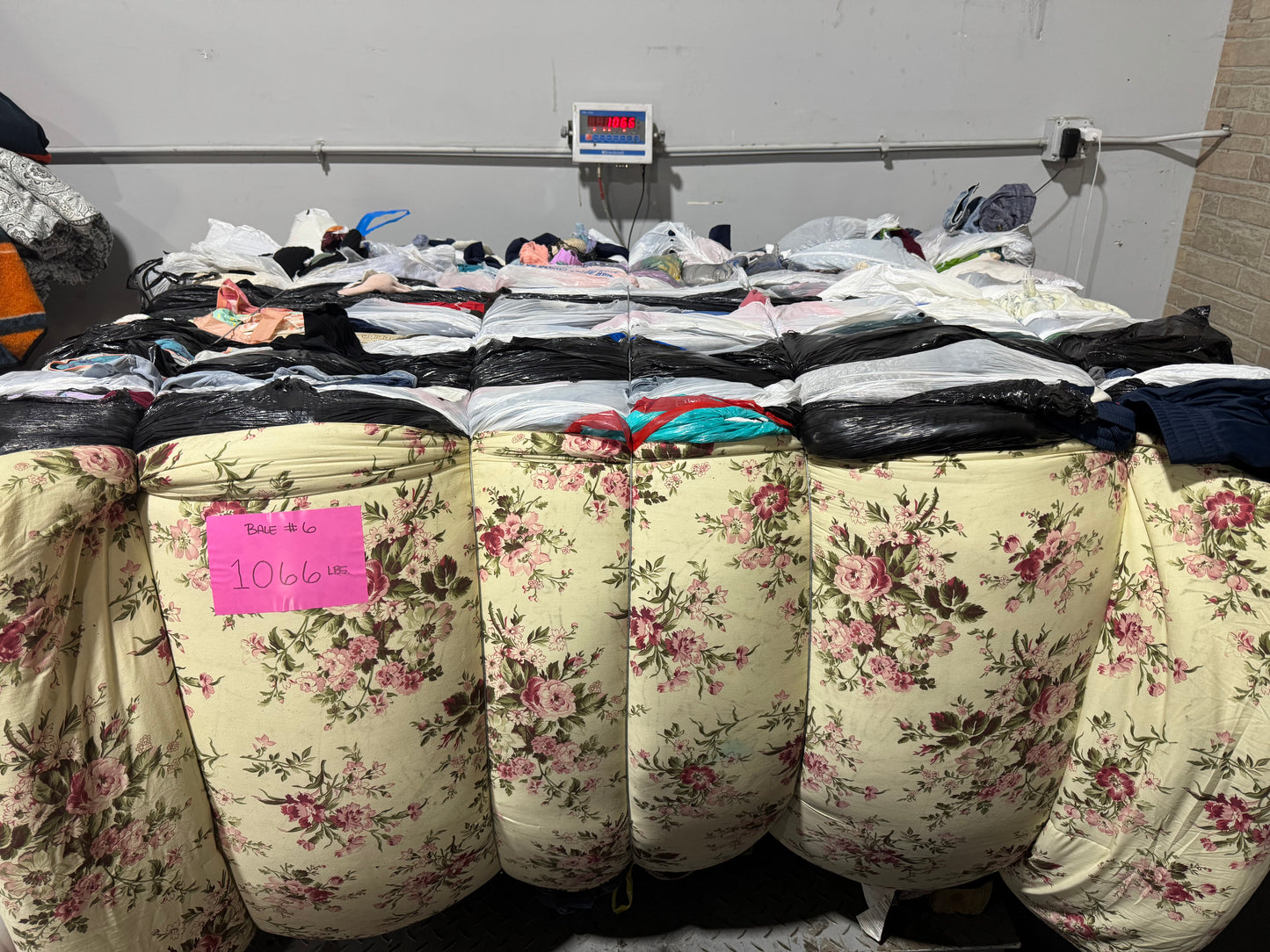Credential Clothing Bale #6- 1066 lbs