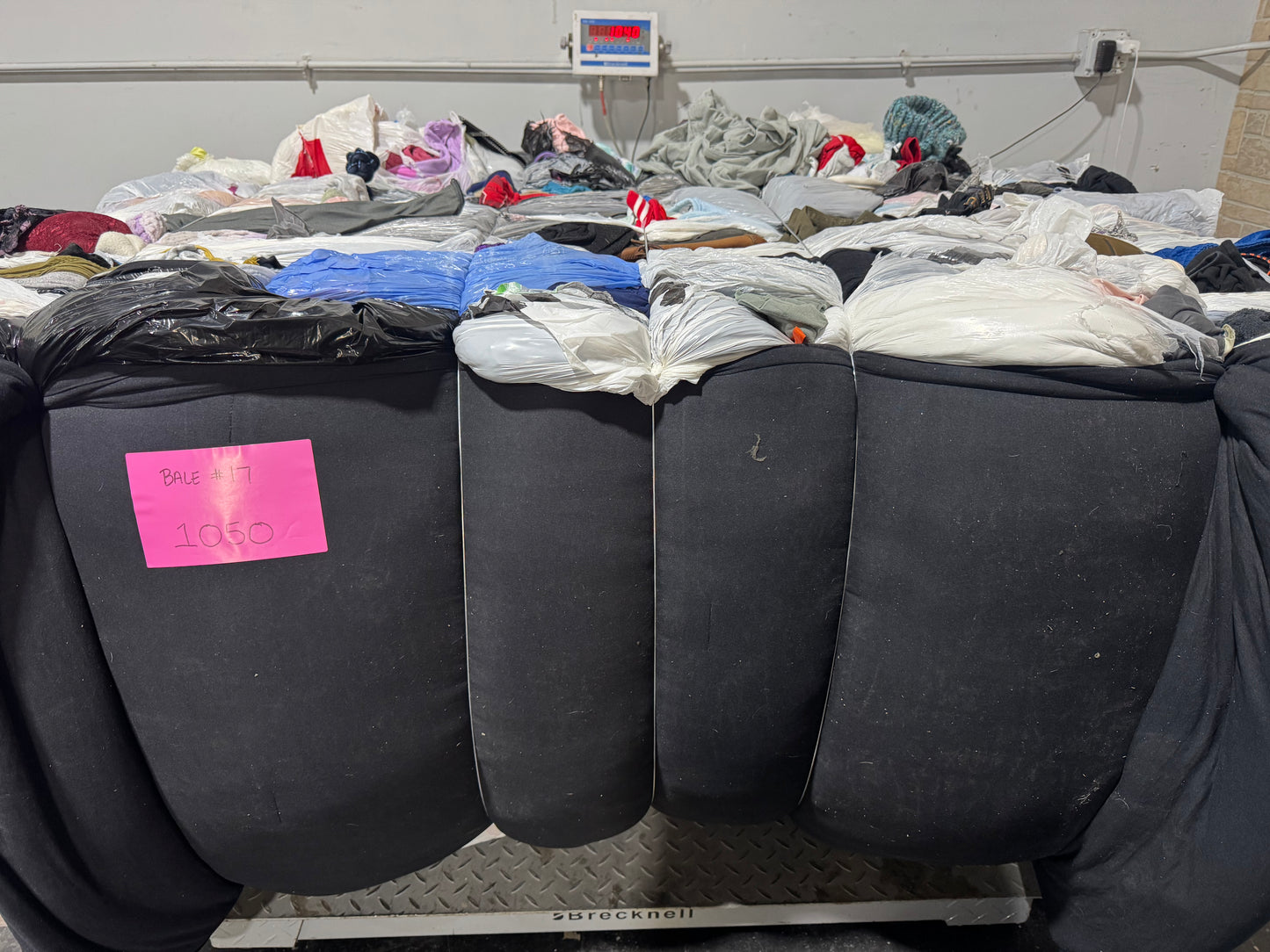 Credential Clothing Bale #17- 1050 lbs