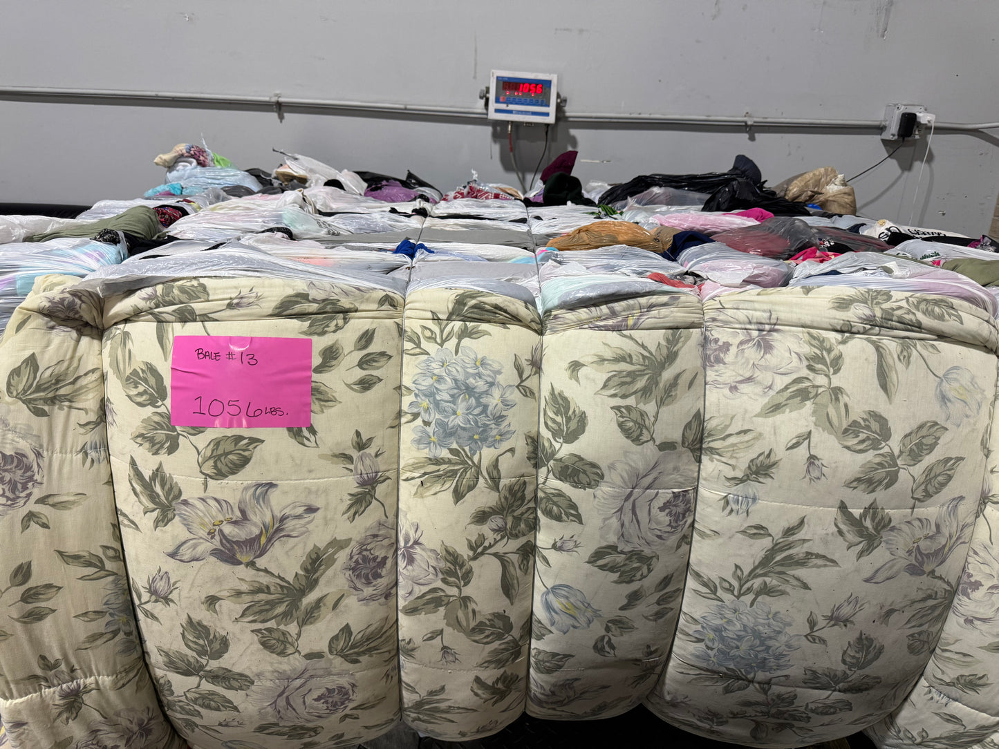 Credential Clothing Bale #13- 1056 lbs