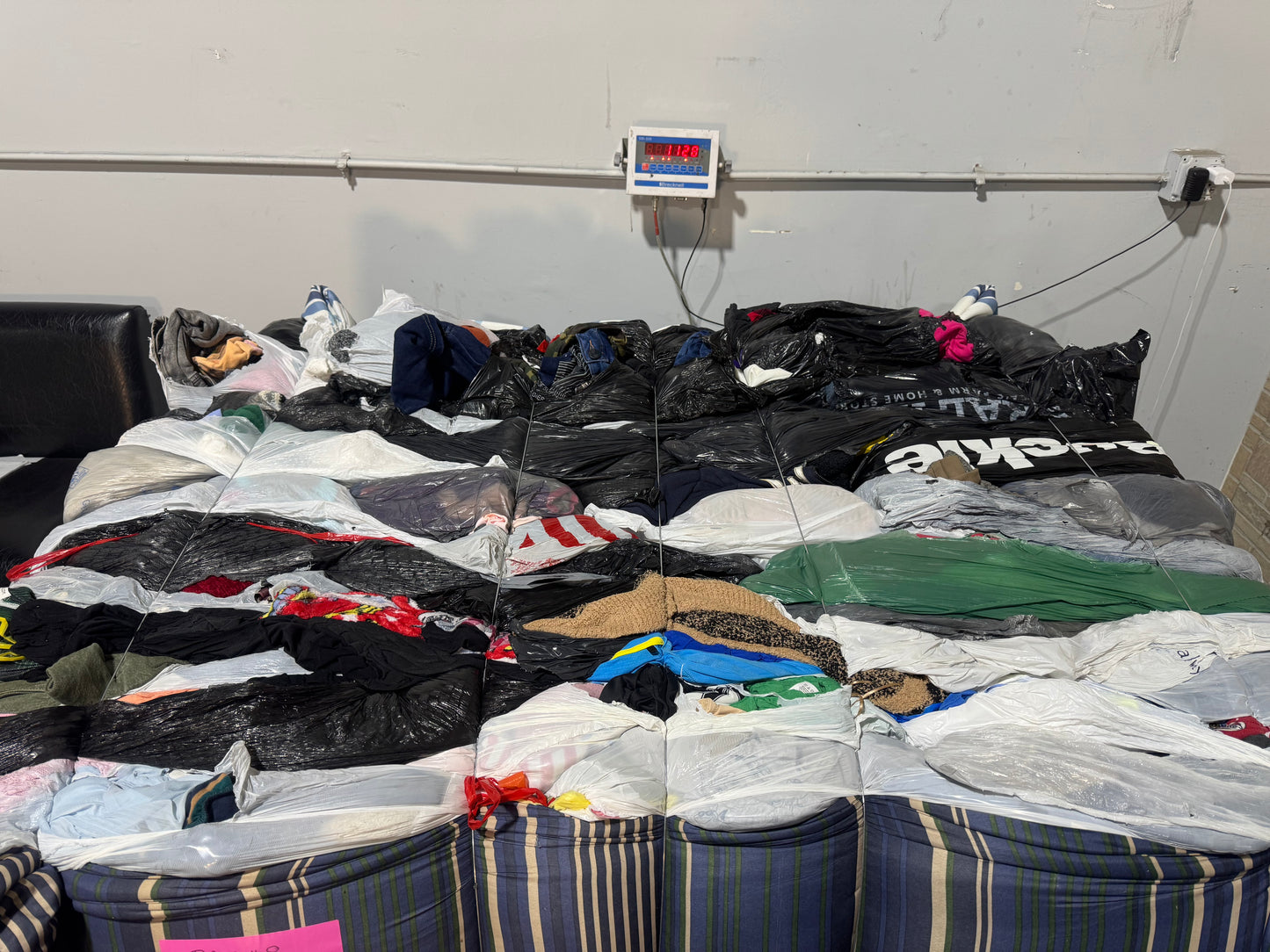 Credential Clothing Bale #8- 1128 lbs