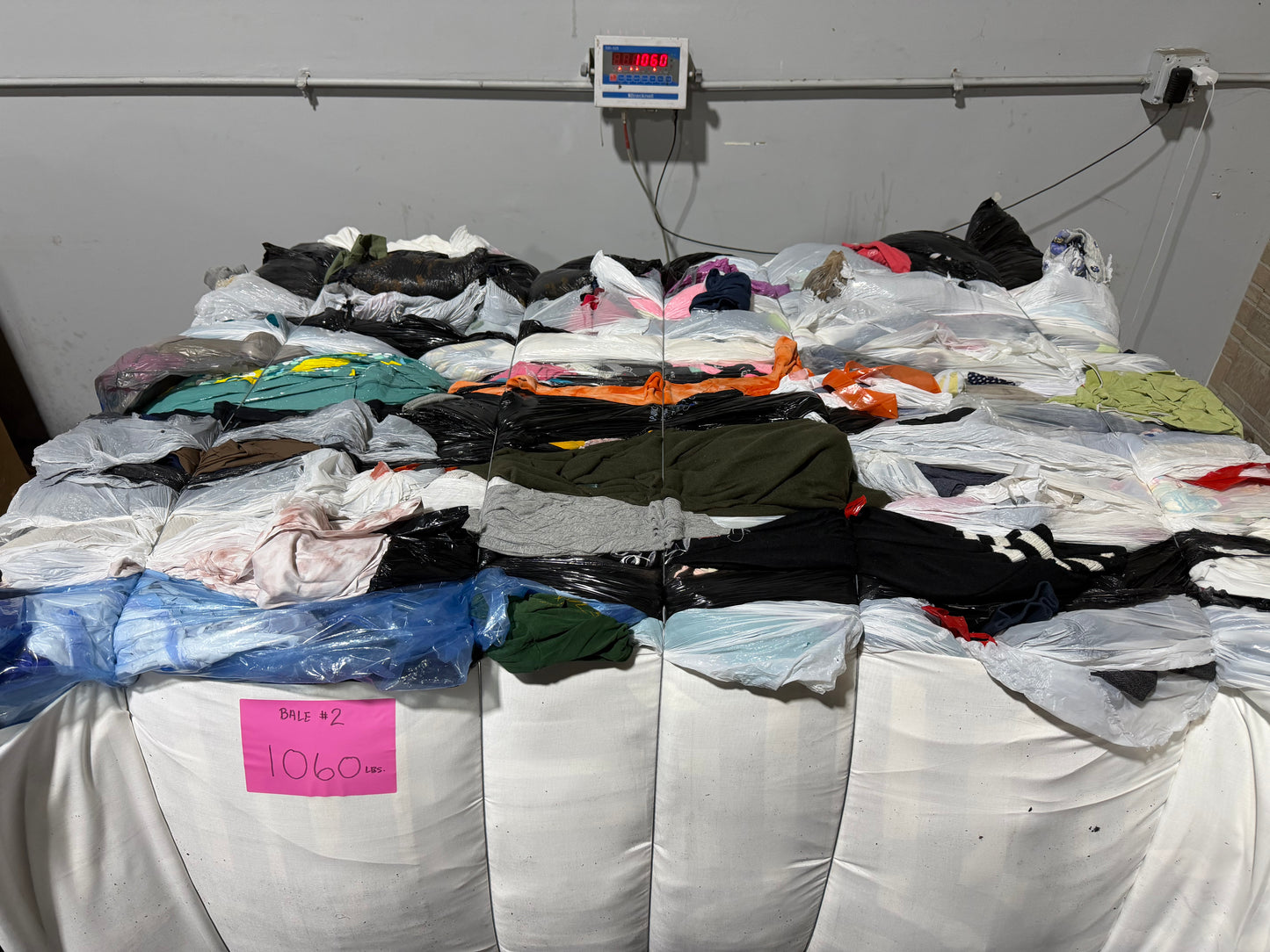 Credential Clothing Bale #2- 1060 lbs.