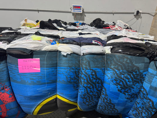 Credential Clothing Bale #26- 1110 lbs