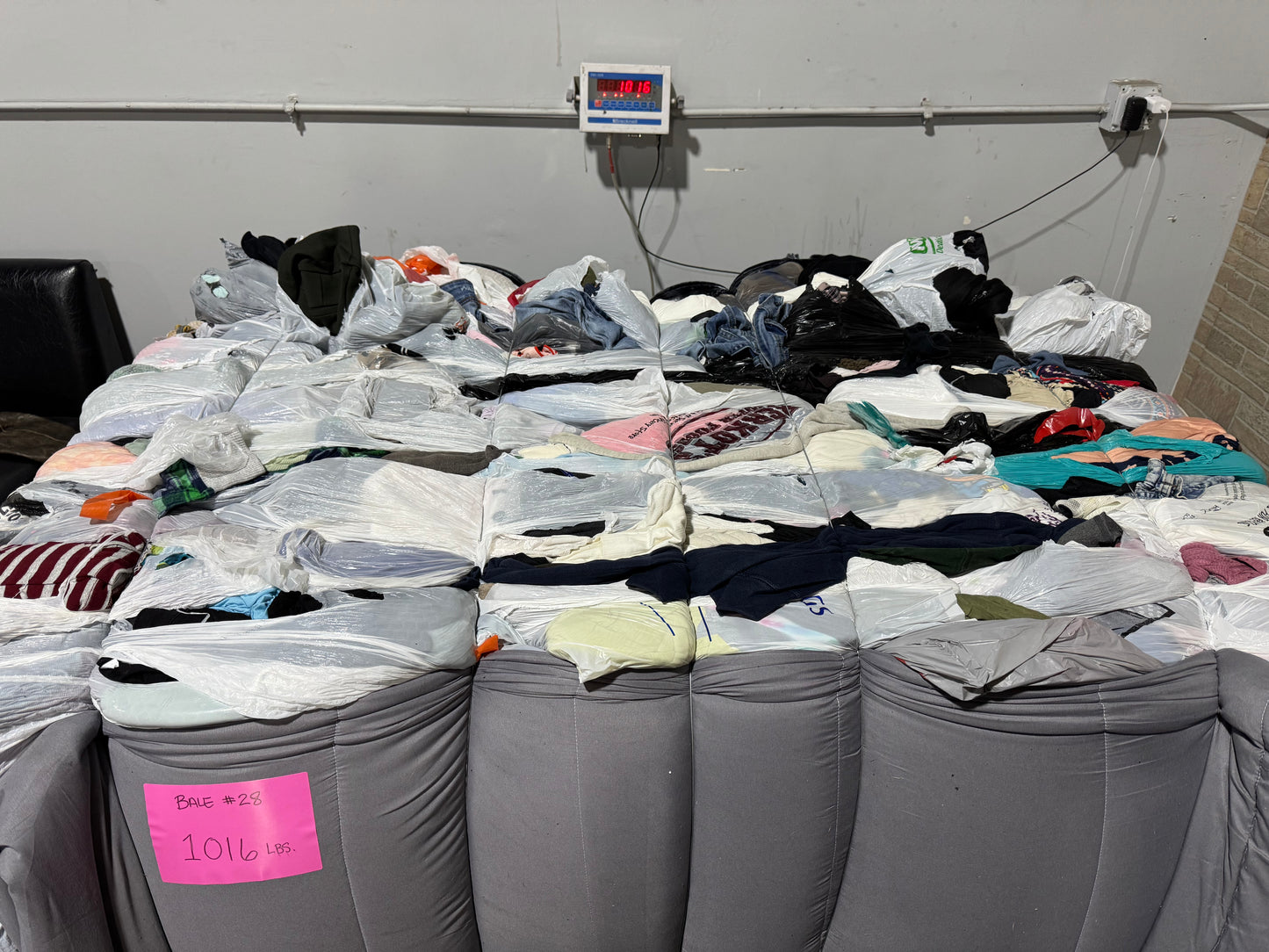 Credential Clothing Bale #28- 1016 lbs