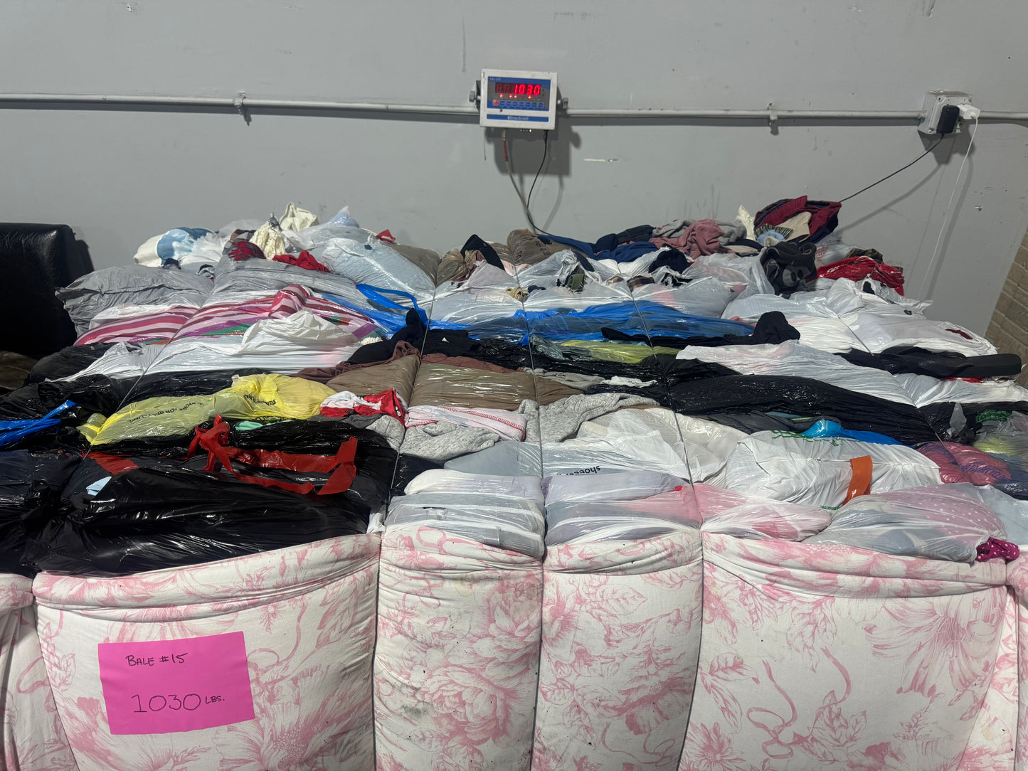 Credential Clothing Bale #15- 1030 lbs