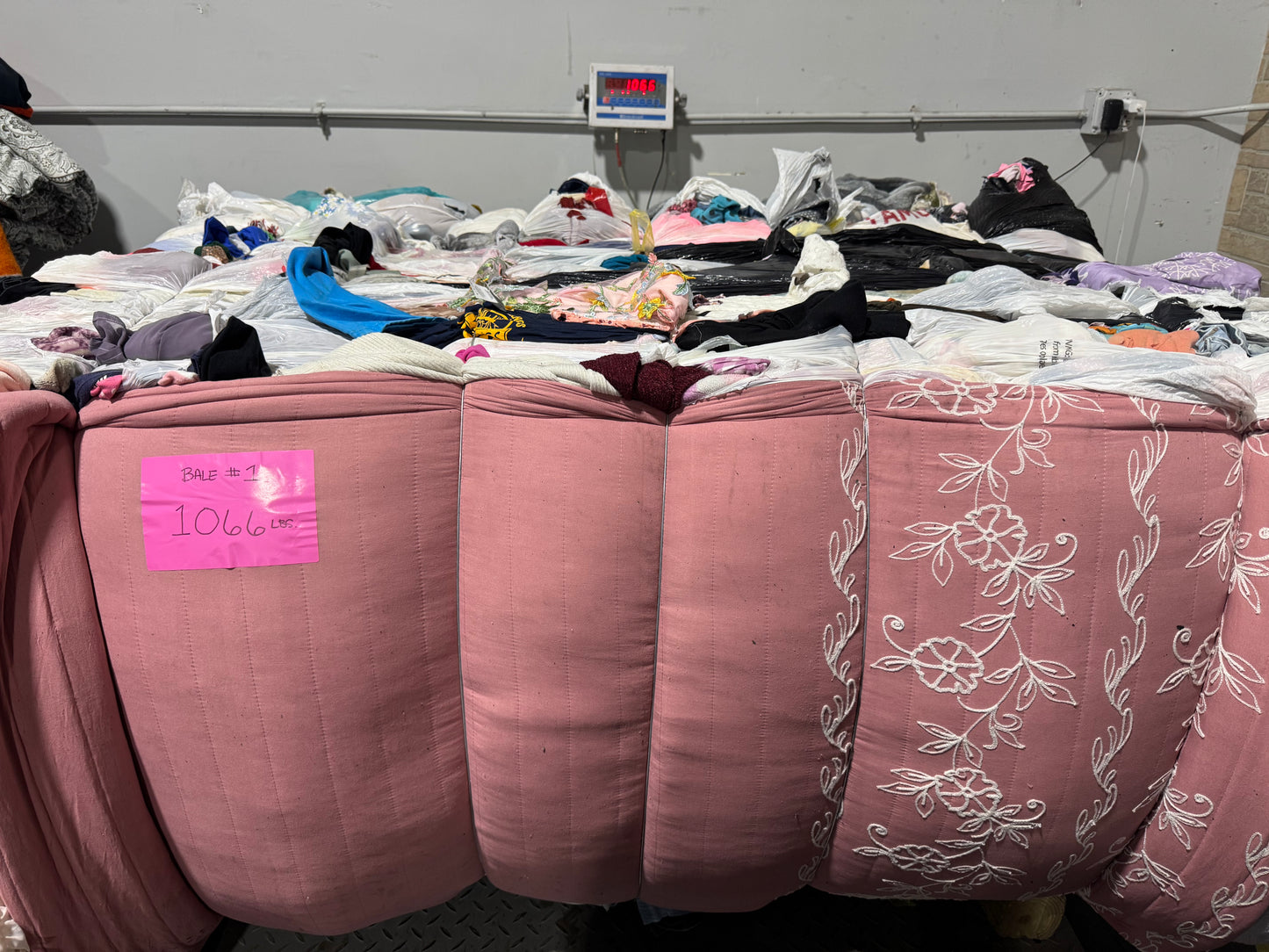 Credential Clothing Bale #1- 1066 lbs