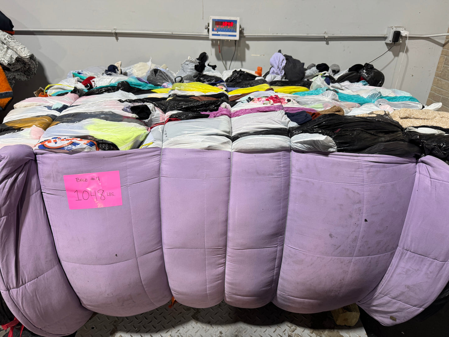 Credential Clothing Bale #4- 1048 lbs