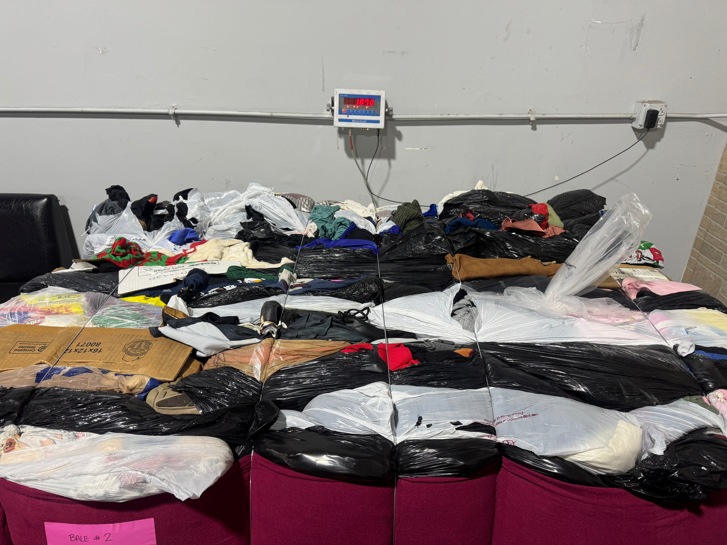 Credential Clothing Bale #2- 1070 lbs