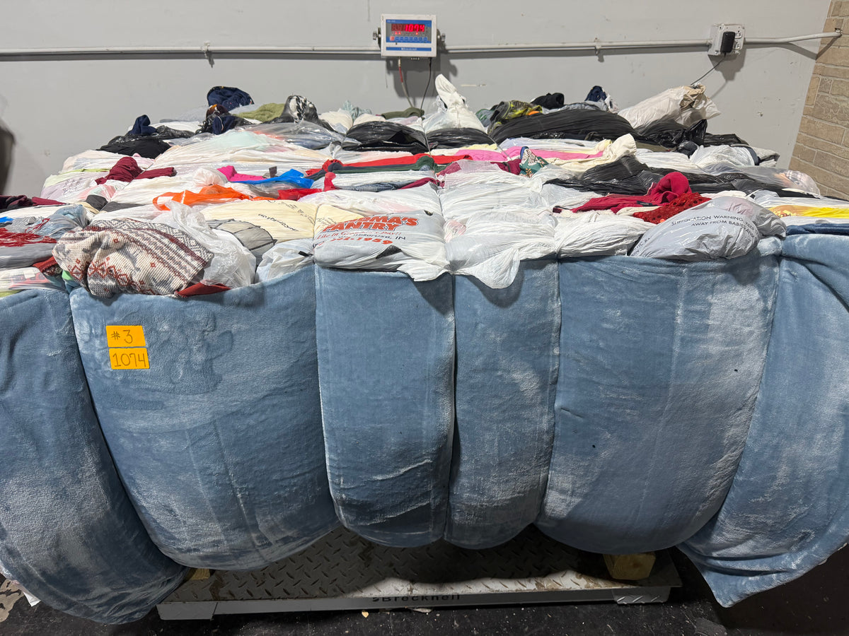 Credential Clothing Bale #3- 1074 lbs.