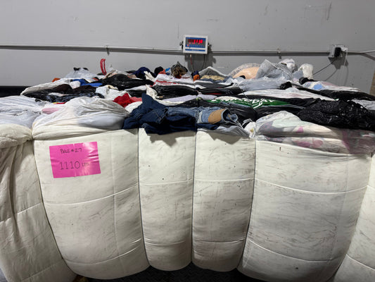 Credential Clothing Bale #27- 1110 lbs