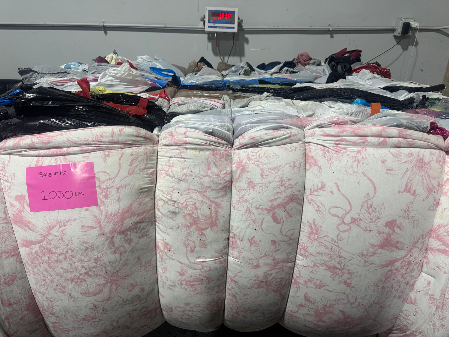 Credential Clothing Bale #15- 1030 lbs