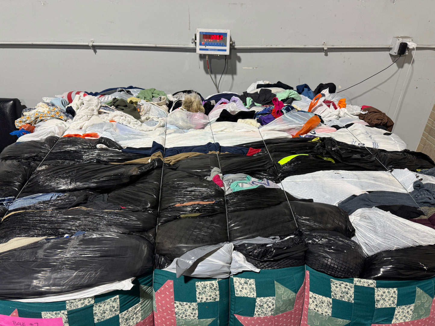 Credential Clothing Bale #7- 1062 lbs