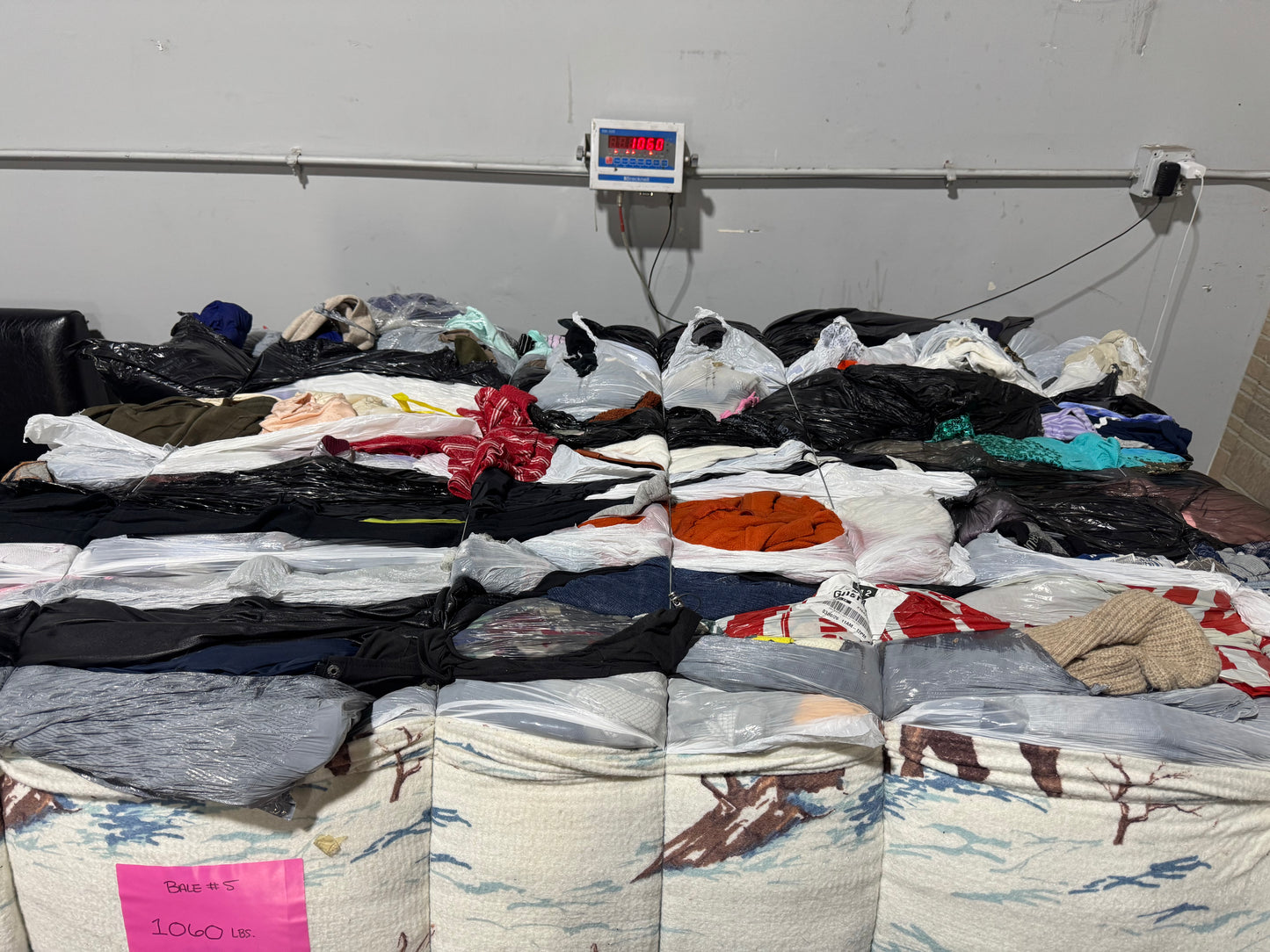 Credential Clothing Bale #5- 1060 lbs