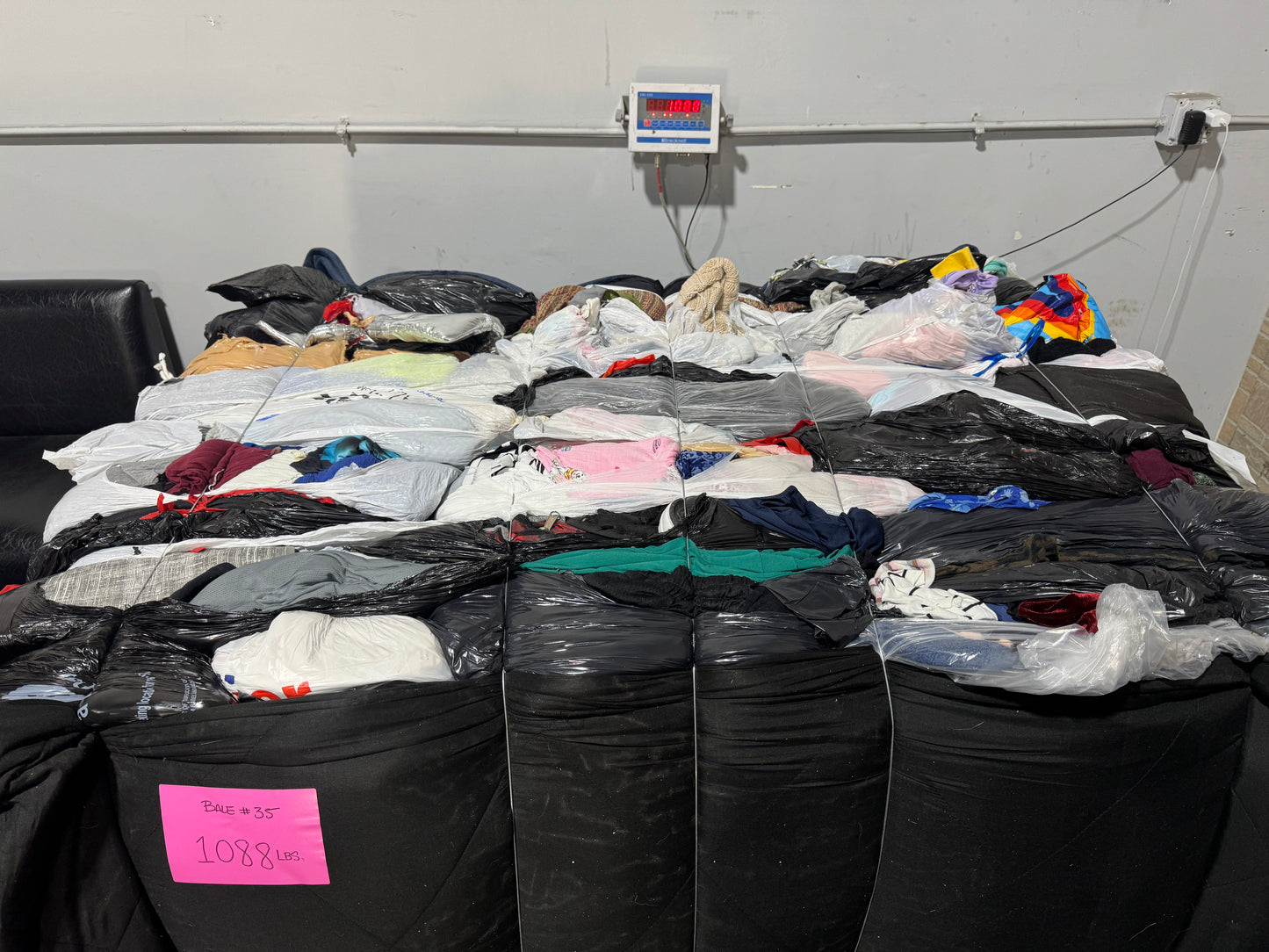 Credential Clothing Bale #35- 1088 lbs