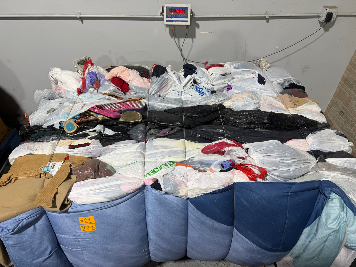 Credential Clothing Bale #21- 1056 lbs.