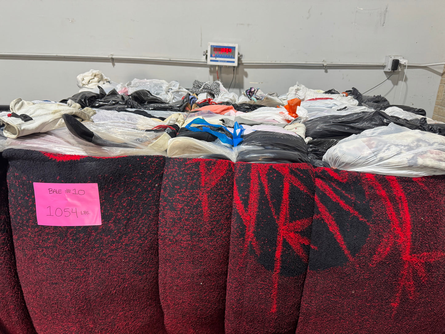 Credential Clothing Bale #10- 1054 lbs