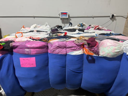 Credential Clothing Bale #6- 1054 lbs
