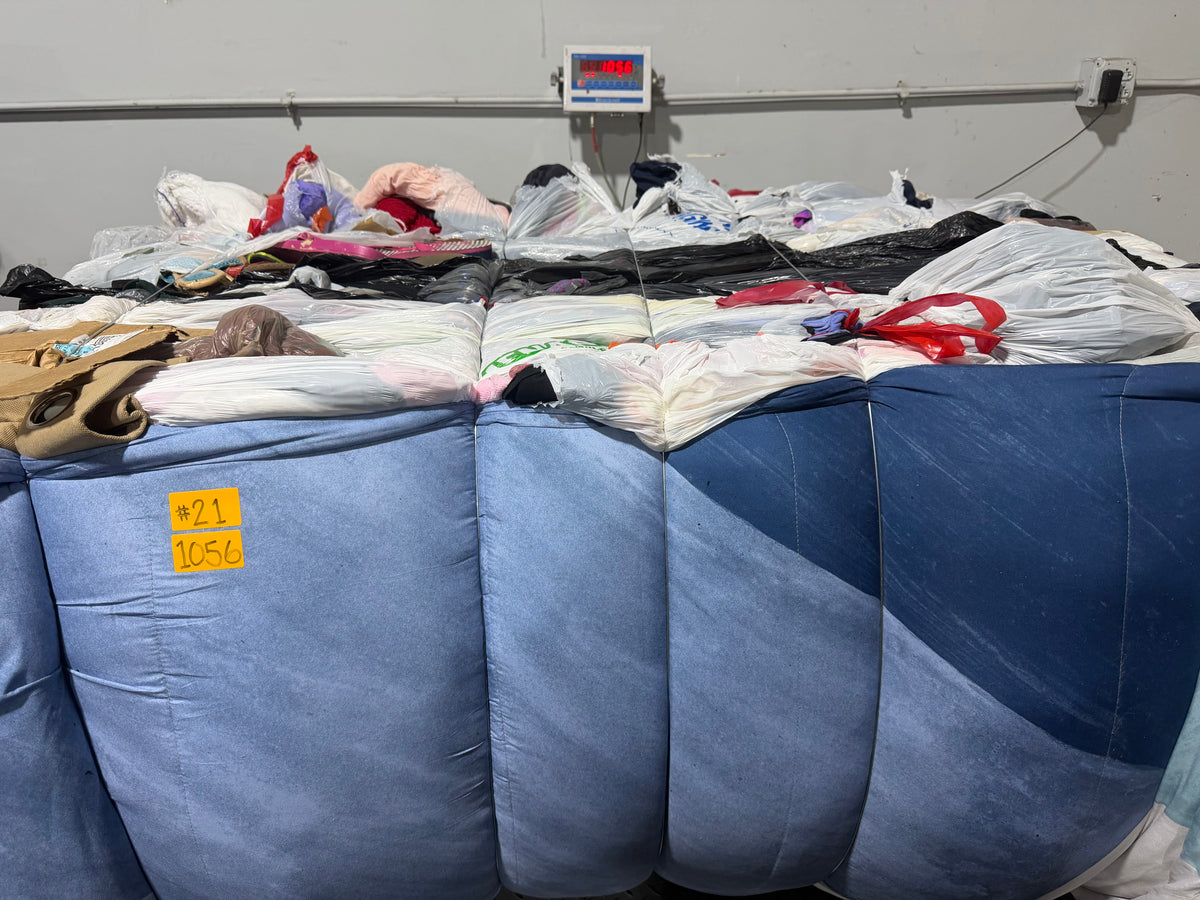 Credential Clothing Bale #21- 1056 lbs.