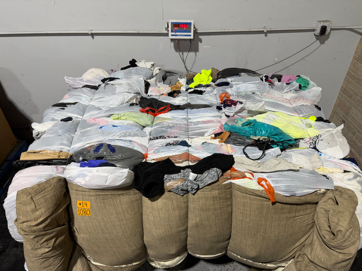 Credential Clothing Bale #14- 1080 lbs.