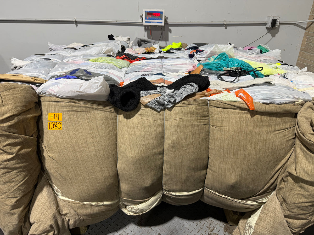Credential Clothing Bale #14- 1080 lbs.