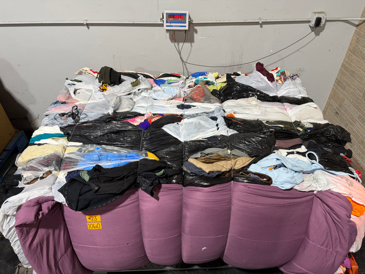 Credential Clothing Bale #23– 1060 lbs.