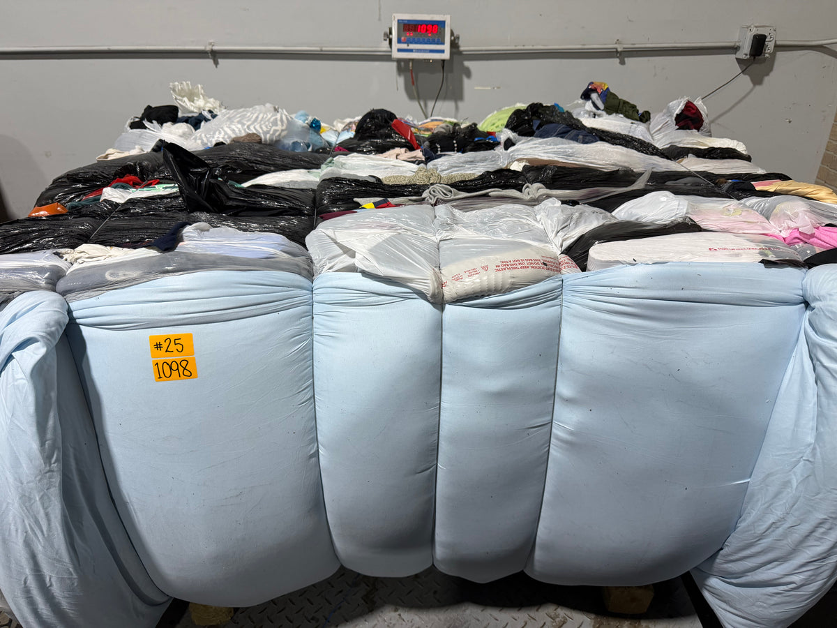 Credential Clothing Bale #25- 1098 lbs.