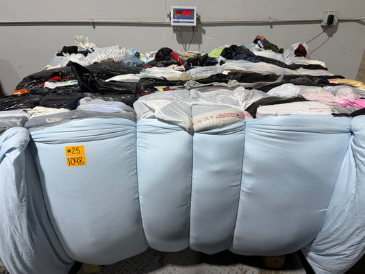 Credential Clothing Bale #25- 1098 lbs.