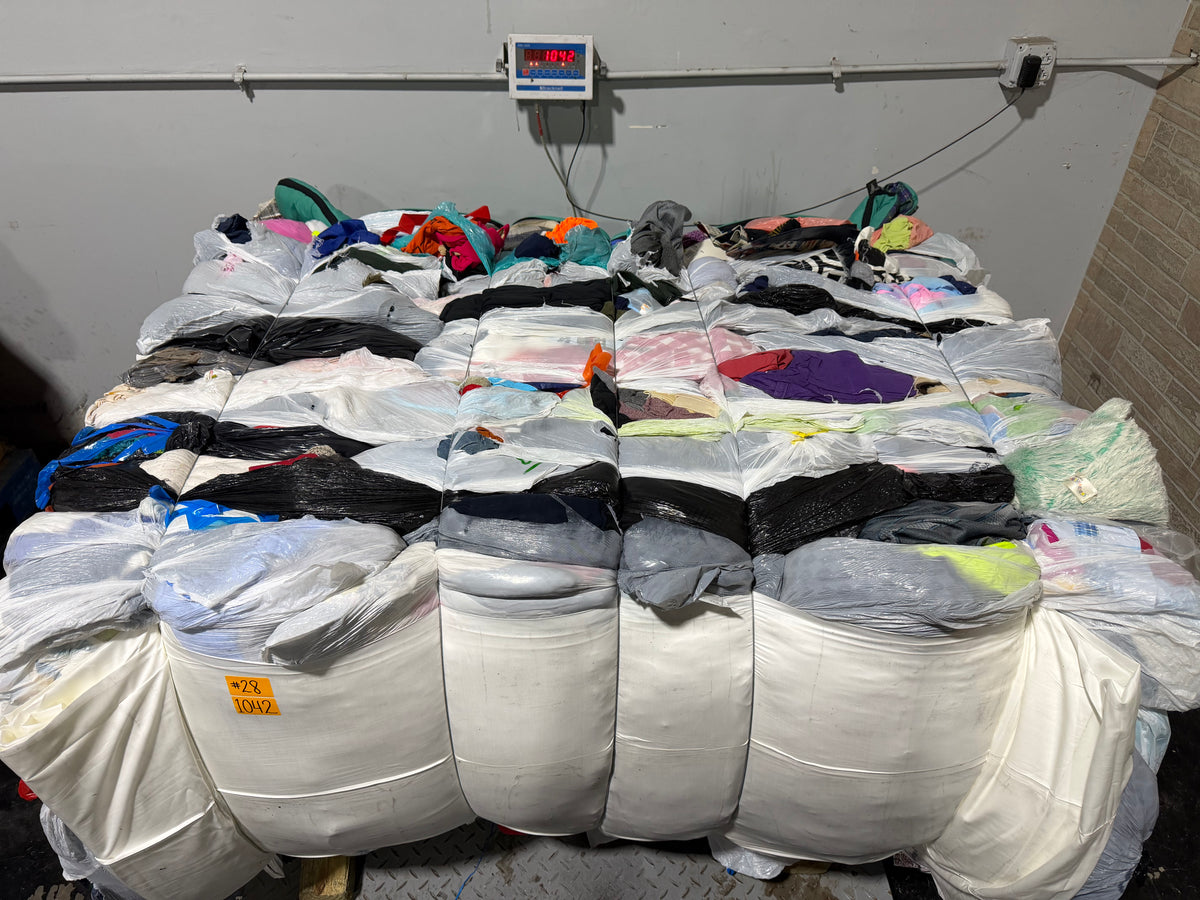 Credential Clothing Bale #28- 1042 lbs.