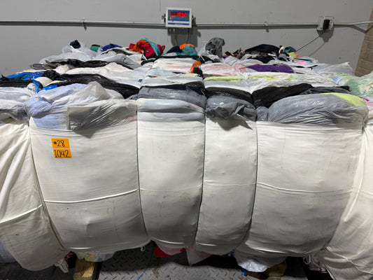Credential Clothing Bale #28- 1042 lbs.