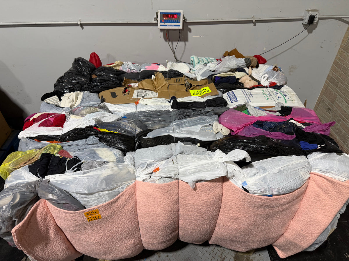Credential Clothing Bale #29- 1110 lbs.