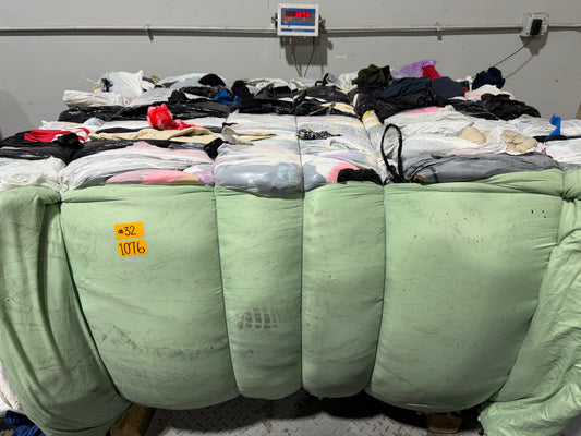 Credential Clothing Bale #32- 1076 lbs.