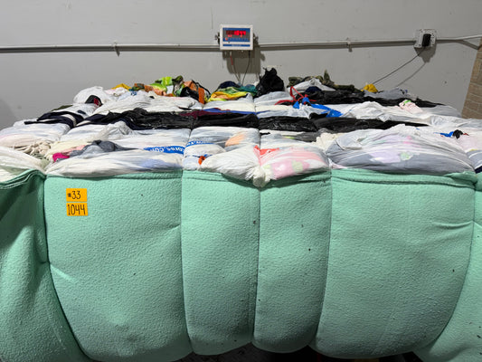 Credential Clothing Bale #33- 1044 lbs.