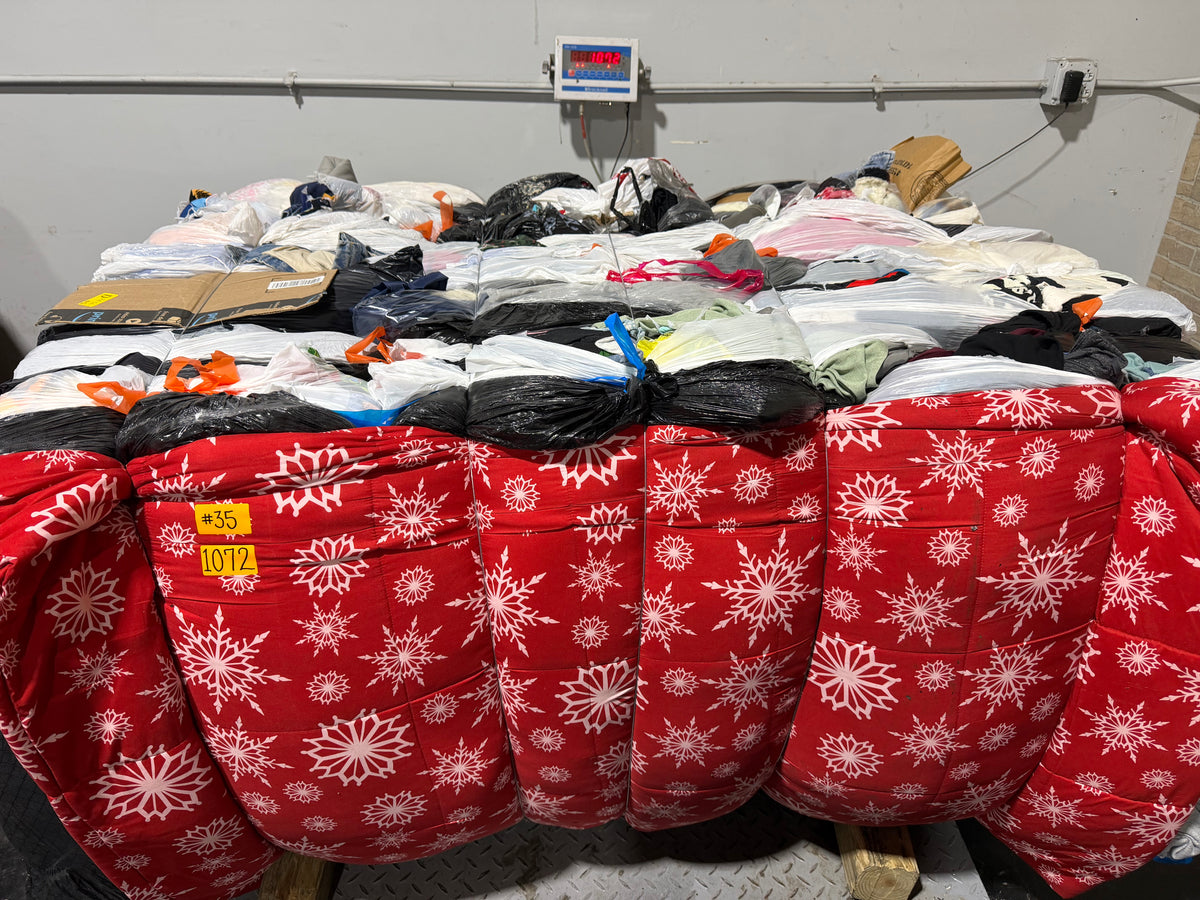 Credential Clothing Bale #35- 1072 lbs.