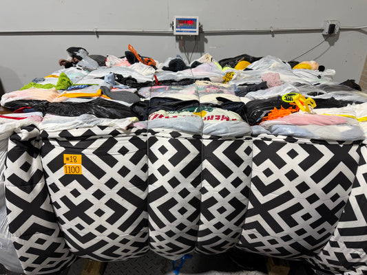 Credential Clothing Bale #18- 1100 lbs.
