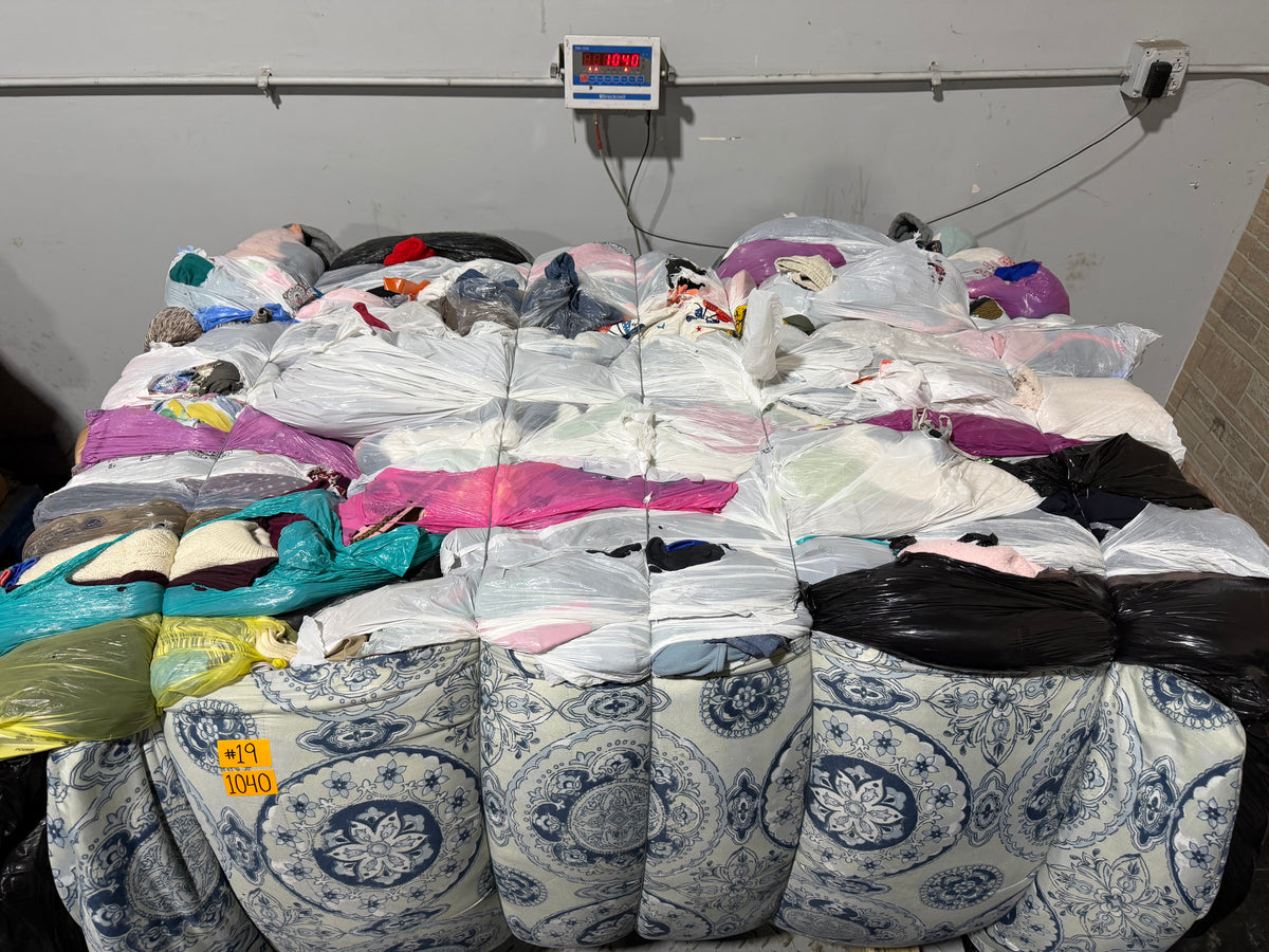 Credential Clothing Bale #19- 1040 lbs.