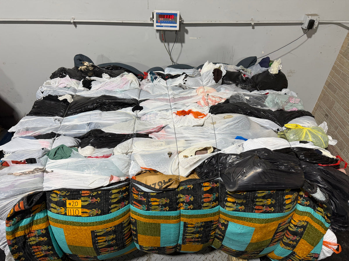 Credential Clothing Bale #20- 1110 lbs.