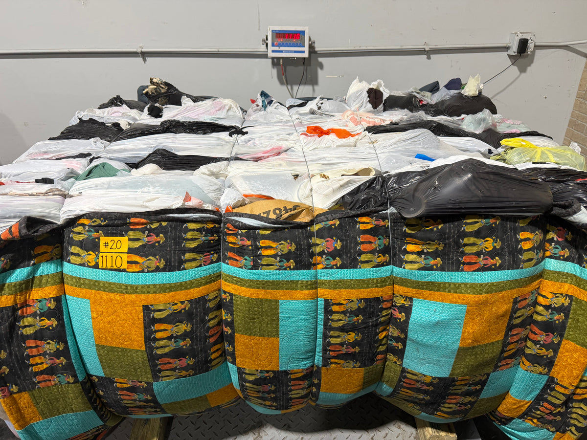 Credential Clothing Bale #20- 1110 lbs.